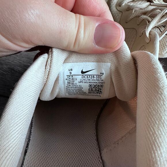 Nike Revolution 6 Next Nature Tan Running Shoes - Size 9